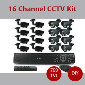 16 channel CCTV